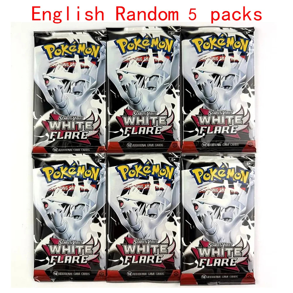 Pokemon Card 10/20 Pcs Prismatic 151 Evolutions English Booster Battle Pokemon Cards Battle Game Carte Trading Collection Cards