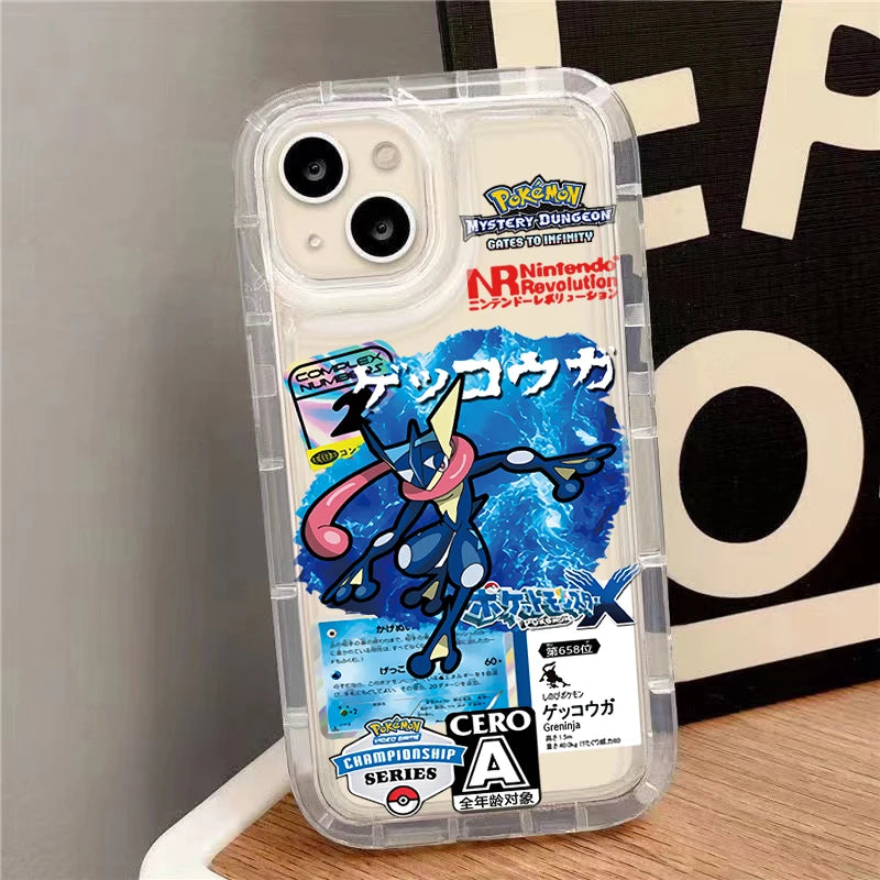 P-Pokemon Cool Pikachu Squirtle Case for Xiaomi Redmi Note 12 13 11 Pro Plus 4G 5G 11S 12S 10 9 8 10S 9S 13C 12C 10C Silicone