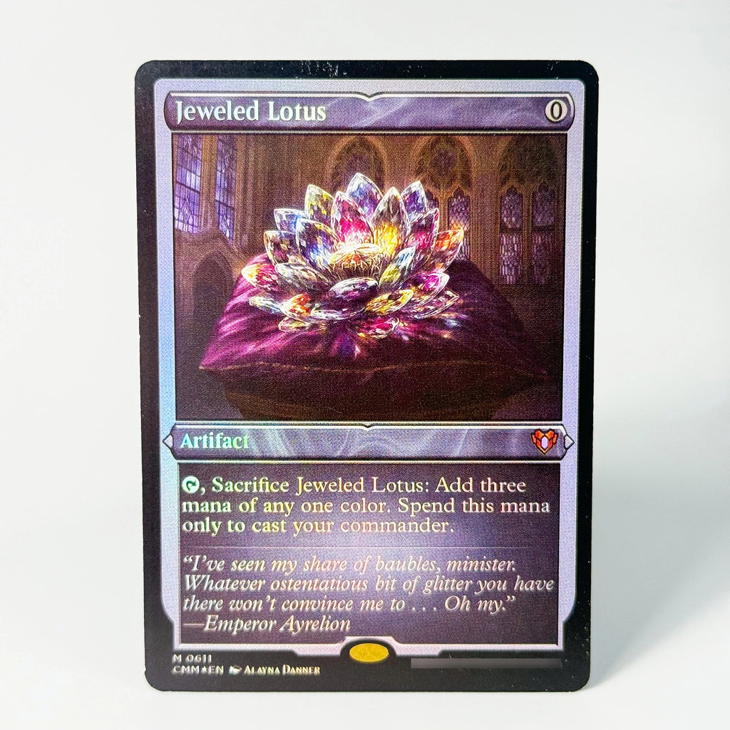 holoFoil The Soul Stone Jeweled Lotus The Ur Dragon Legendary Creature SPM CMM High Quality Proxy Cards Game Deck Trading Cards