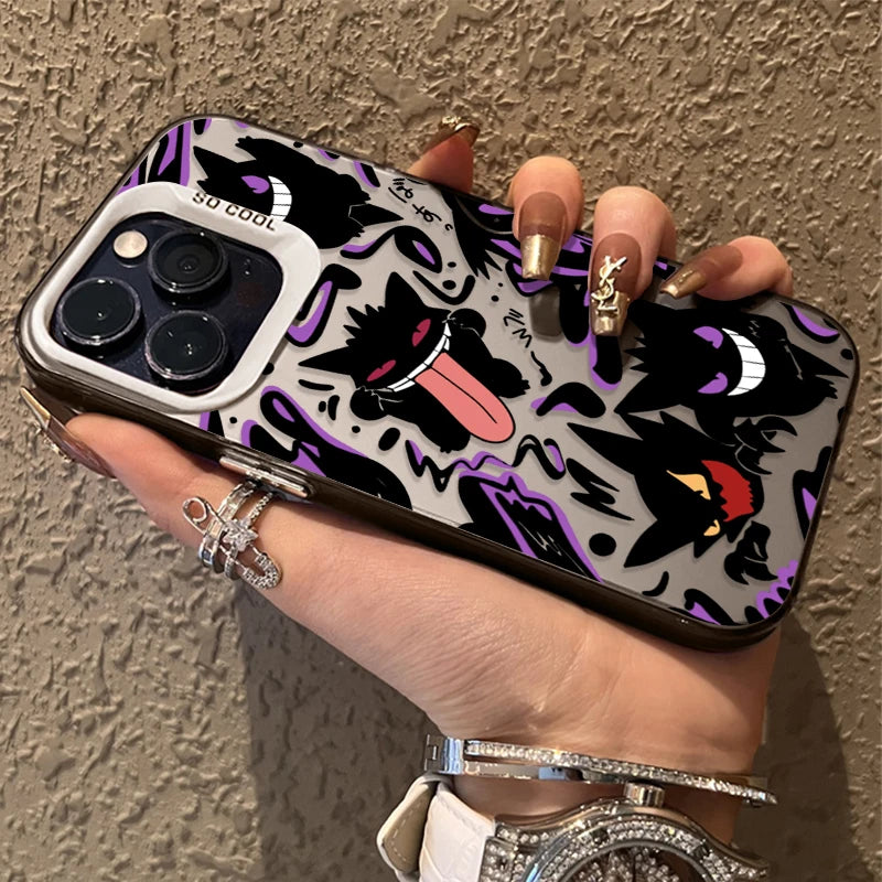 Pokemon Gengar Hard Case for Samsung Galaxy A17 A16 A06 A07 A35 A25 A05 A05S A54 A55 A15 A34 A24 A14 A73 A53 A33 A13 A52 A32