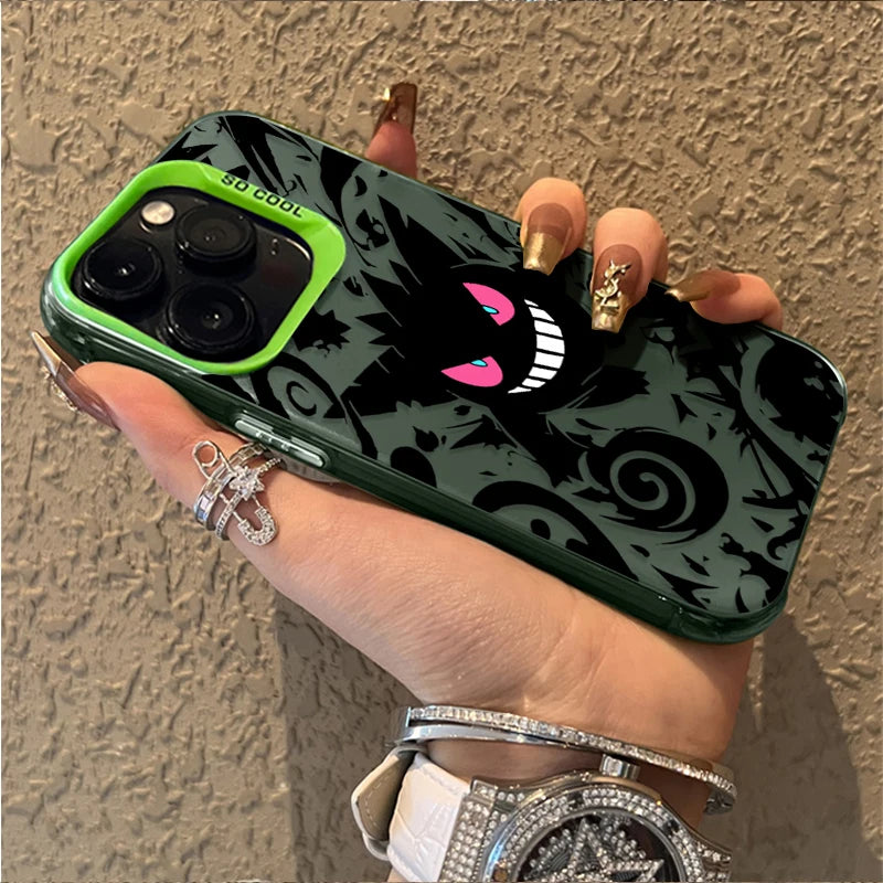 Pokemon Gengar Hard Case for Samsung Galaxy A17 A16 A06 A07 A35 A25 A05 A05S A54 A55 A15 A34 A24 A14 A73 A53 A33 A13 A52 A32