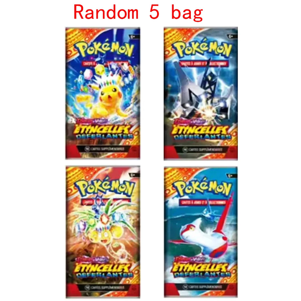 Pokemon Card 10/20 Pcs Prismatic 151 Evolutions English Booster Battle Pokemon Cards Battle Game Carte Trading Collection Cards