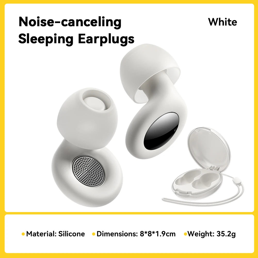 Silicone Earplugs for Sleep Noise Cancel Noise Reduction-Soundproof Reduce Disturbances -Quality loop Earplugs