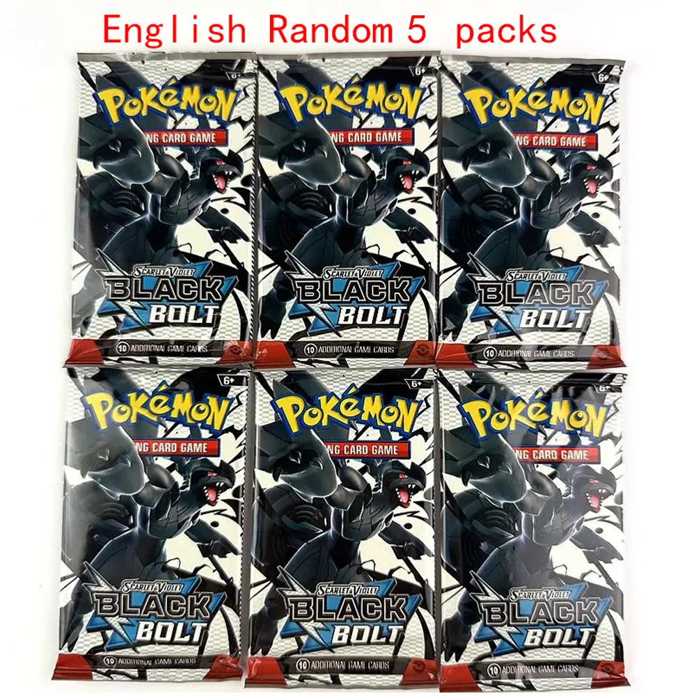 Pokemon Card 10/20 Pcs Prismatic 151 Evolutions English Booster Battle Pokemon Cards Battle Game Carte Trading Collection Cards