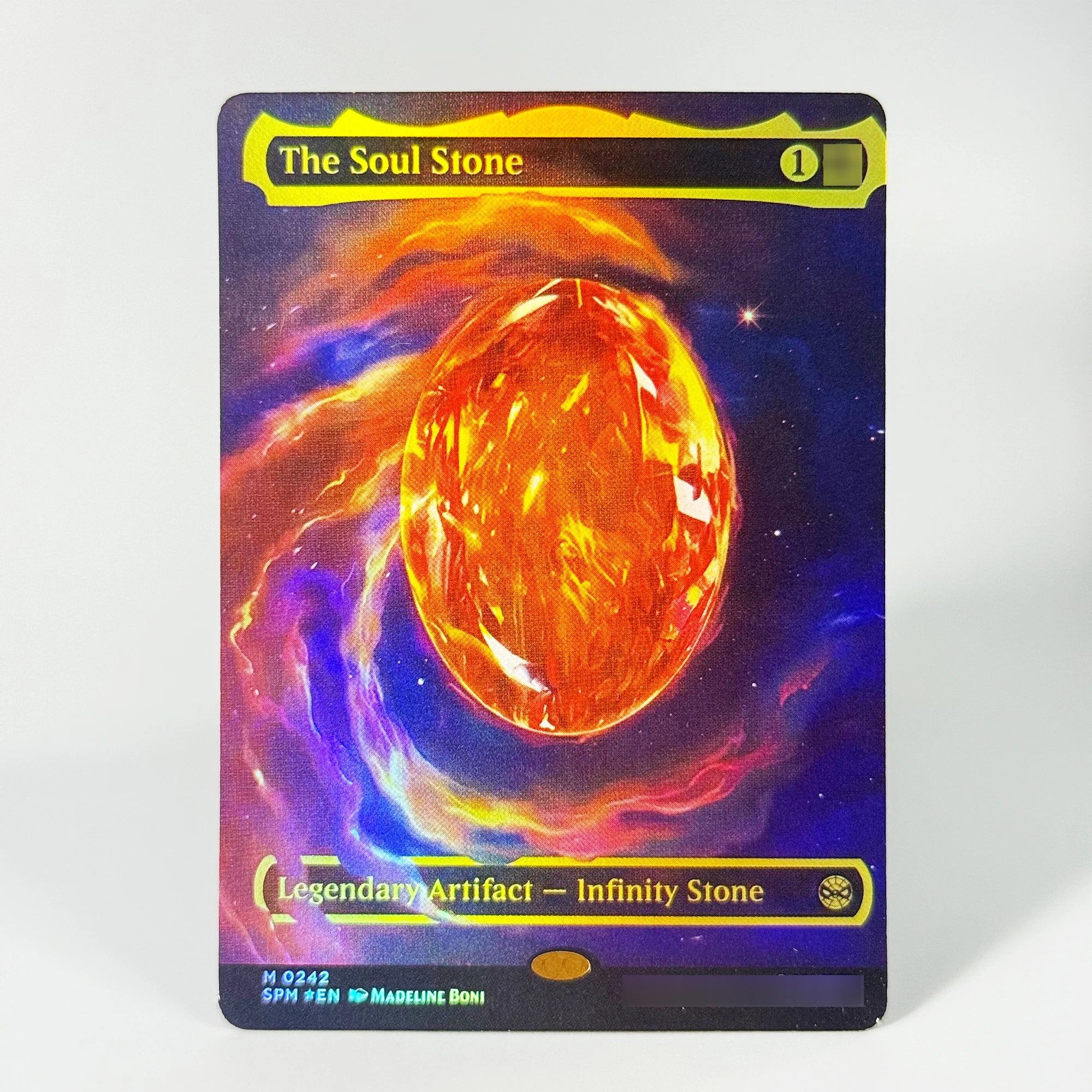 holoFoil The Soul Stone Jeweled Lotus The Ur Dragon Legendary Creature SPM CMM High Quality Proxy Cards Game Deck Trading Cards