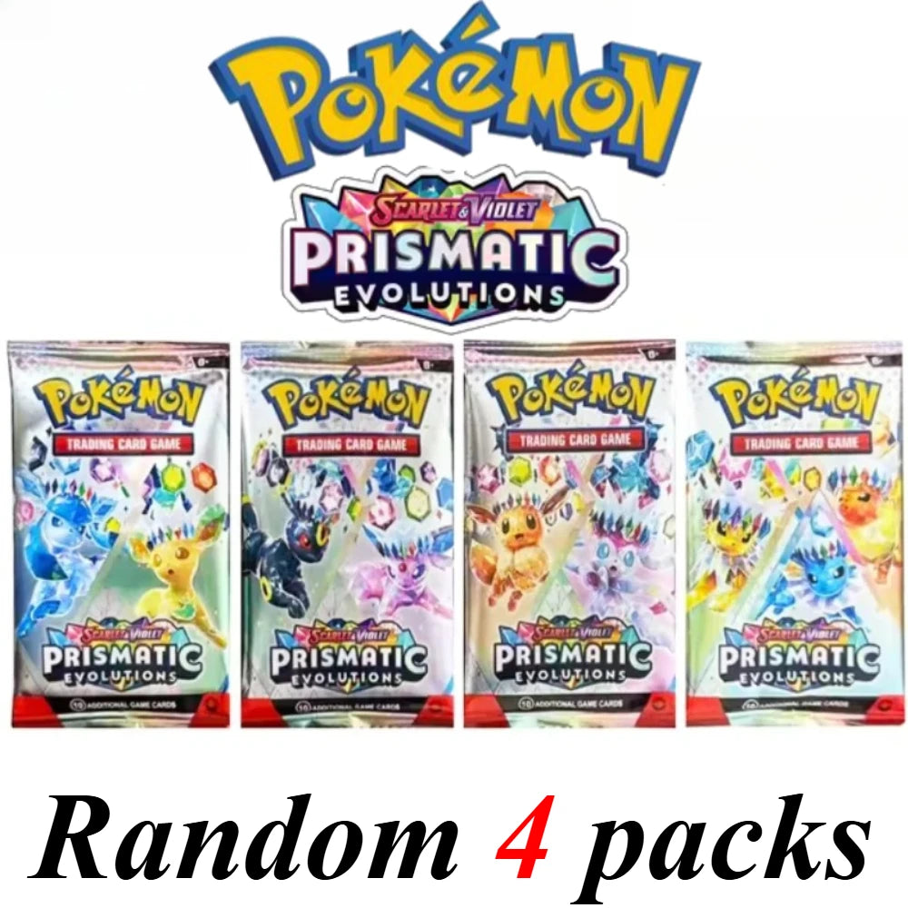 Pokémon  Cards 9+1 Per Pack TCG Mega Evolution Phantasmal Flames Booster Box Trading Card Game Collection Set English Pokemon