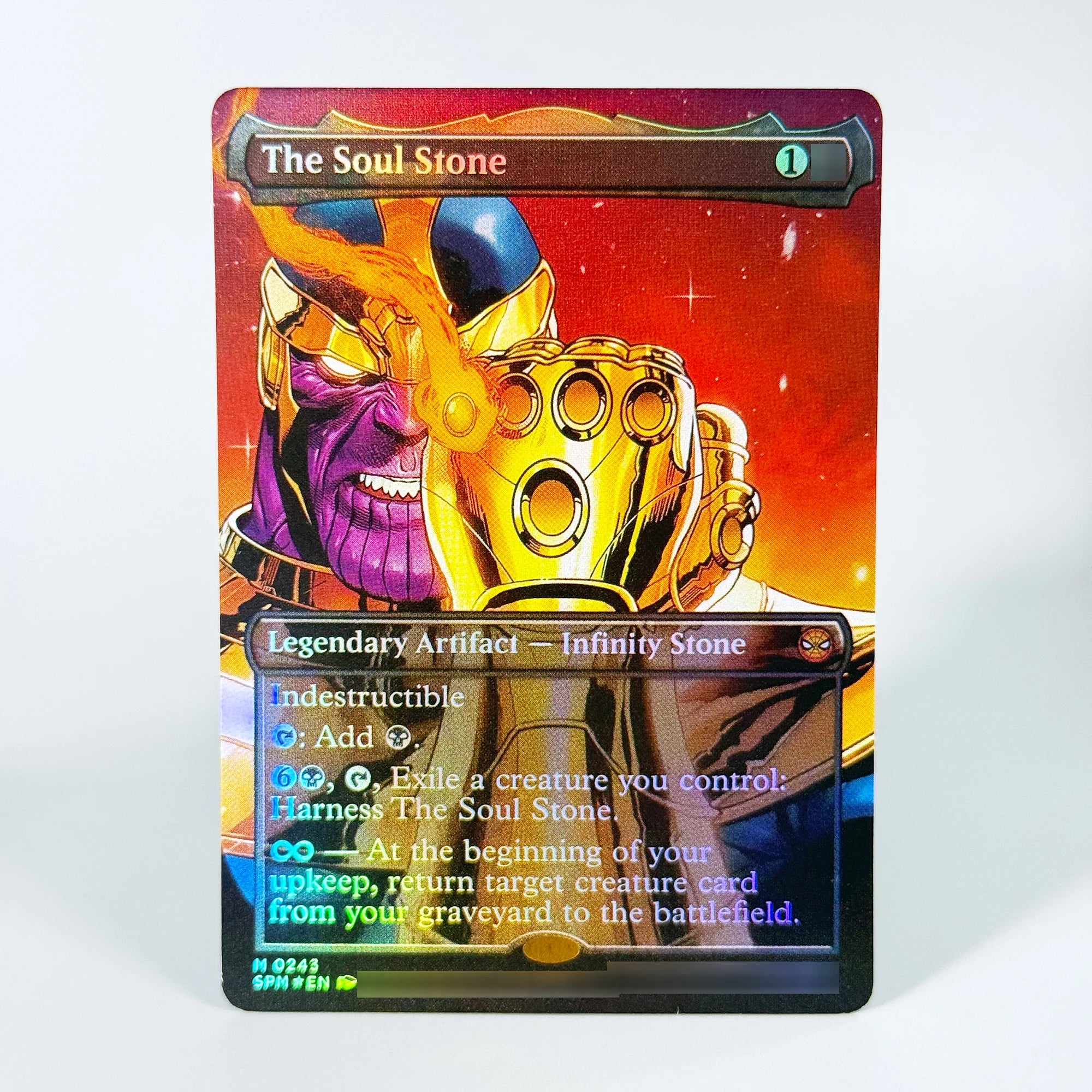 holoFoil The Soul Stone Jeweled Lotus The Ur Dragon Legendary Creature SPM CMM High Quality Proxy Cards Game Deck Trading Cards