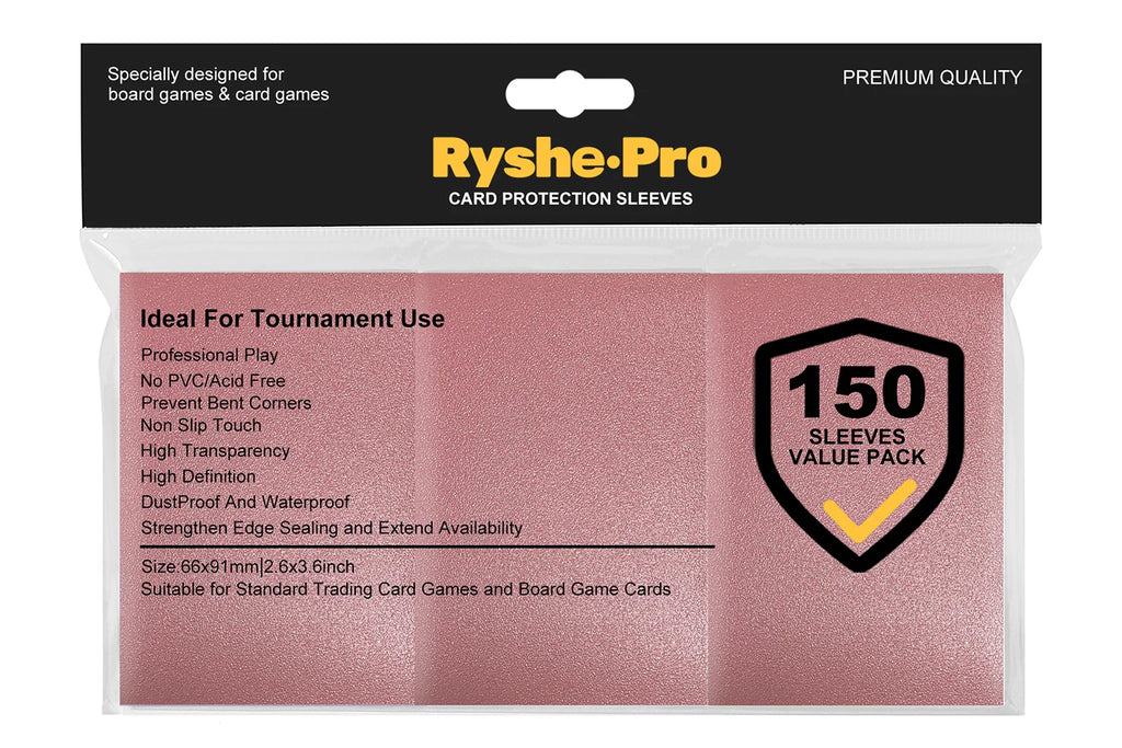 100PCS 66x91mm Matte Standard Size Card Sleeves TCG Trading Cards Protector For Tarot Shield Board Games Magical Cover PKM