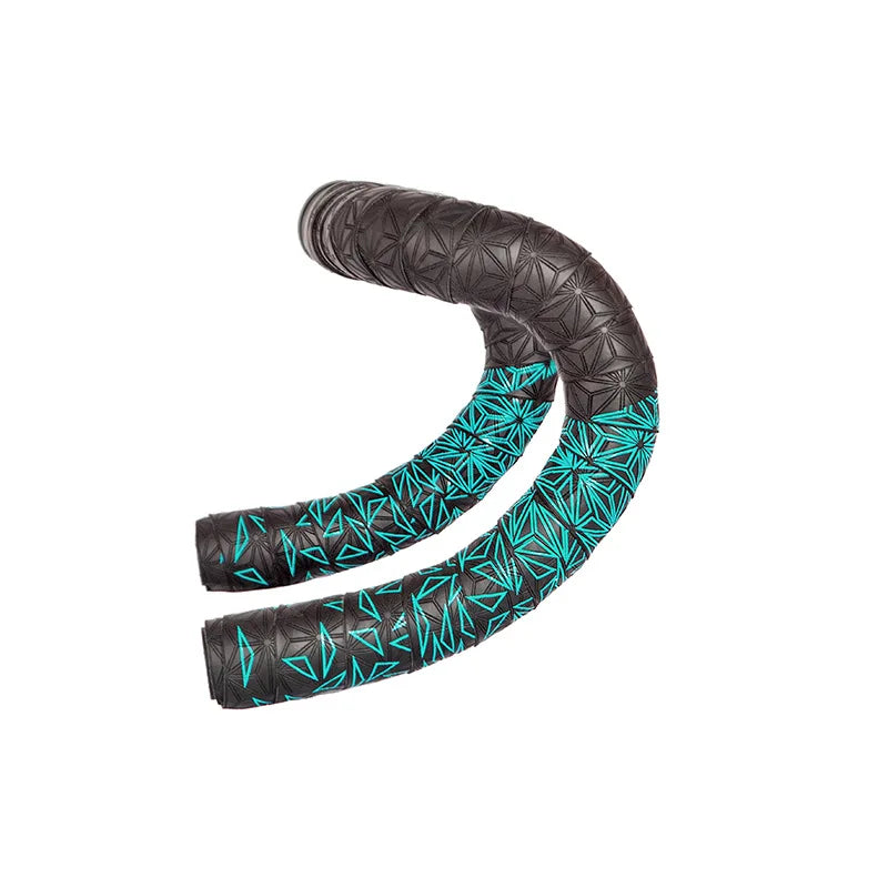 Multi Color Chrysanthemum Pattern Bike Bar Tape PU EVA Shock Absorb Non-slip Cycling Handle Wrap