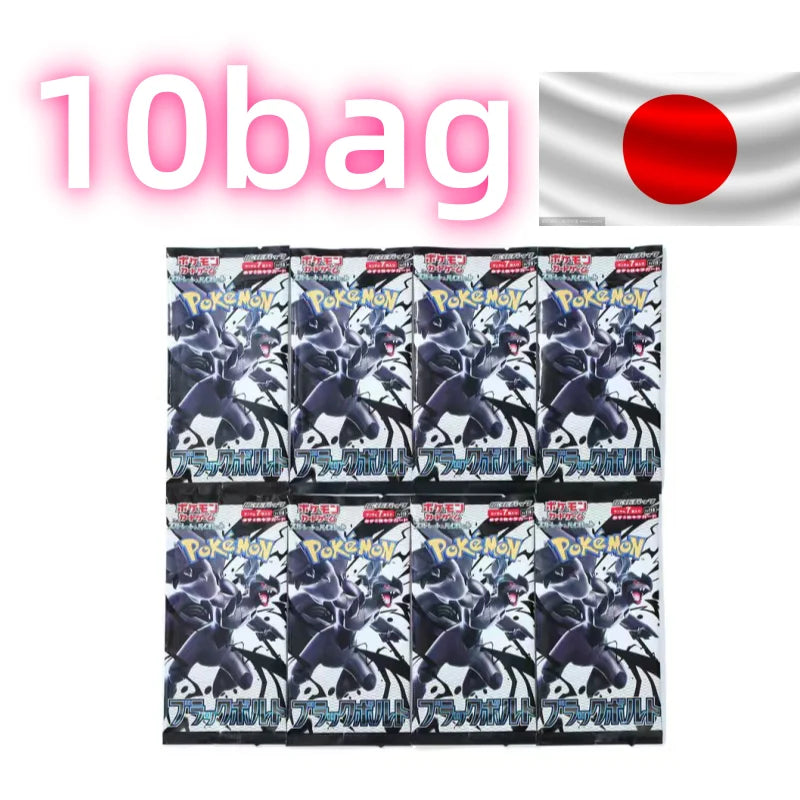 140pcs/Box Pokemon Card Scarlet Violet 151 Japan SV2a Sv11W Zekrom Version TCG Classics Expansion Booster Box Trade Card Gifts