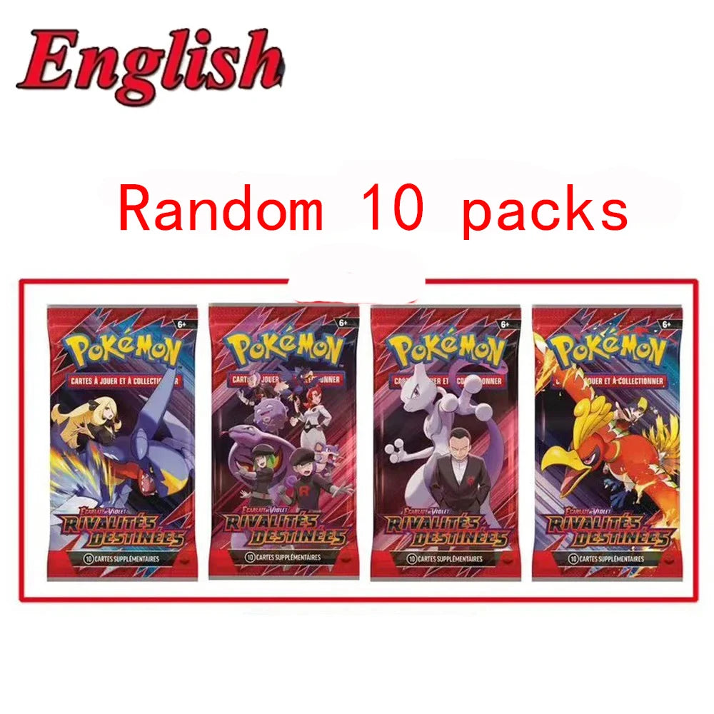 Pokemon Card 10/20 Pcs Prismatic 151 Evolutions English Booster Battle Pokemon Cards Battle Game Carte Trading Collection Cards