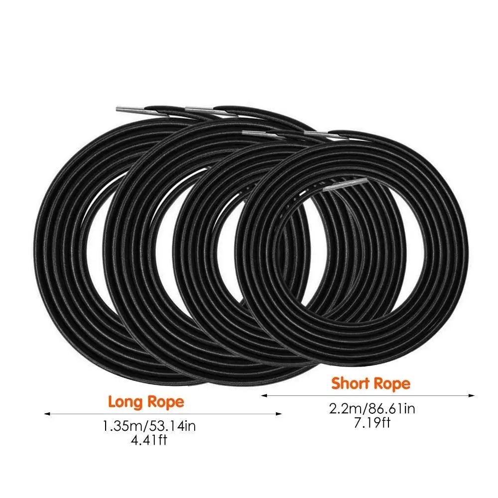 4Pcs/set Sun Loungers Fixing  Elastic Cord Rope Reclining Chair Replacement Repair Cord Kit