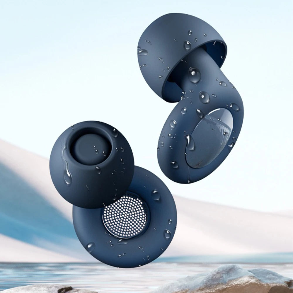 Silicone Earplugs for Sleep Noise Cancel Noise Reduction-Soundproof Reduce Disturbances -Quality loop Earplugs