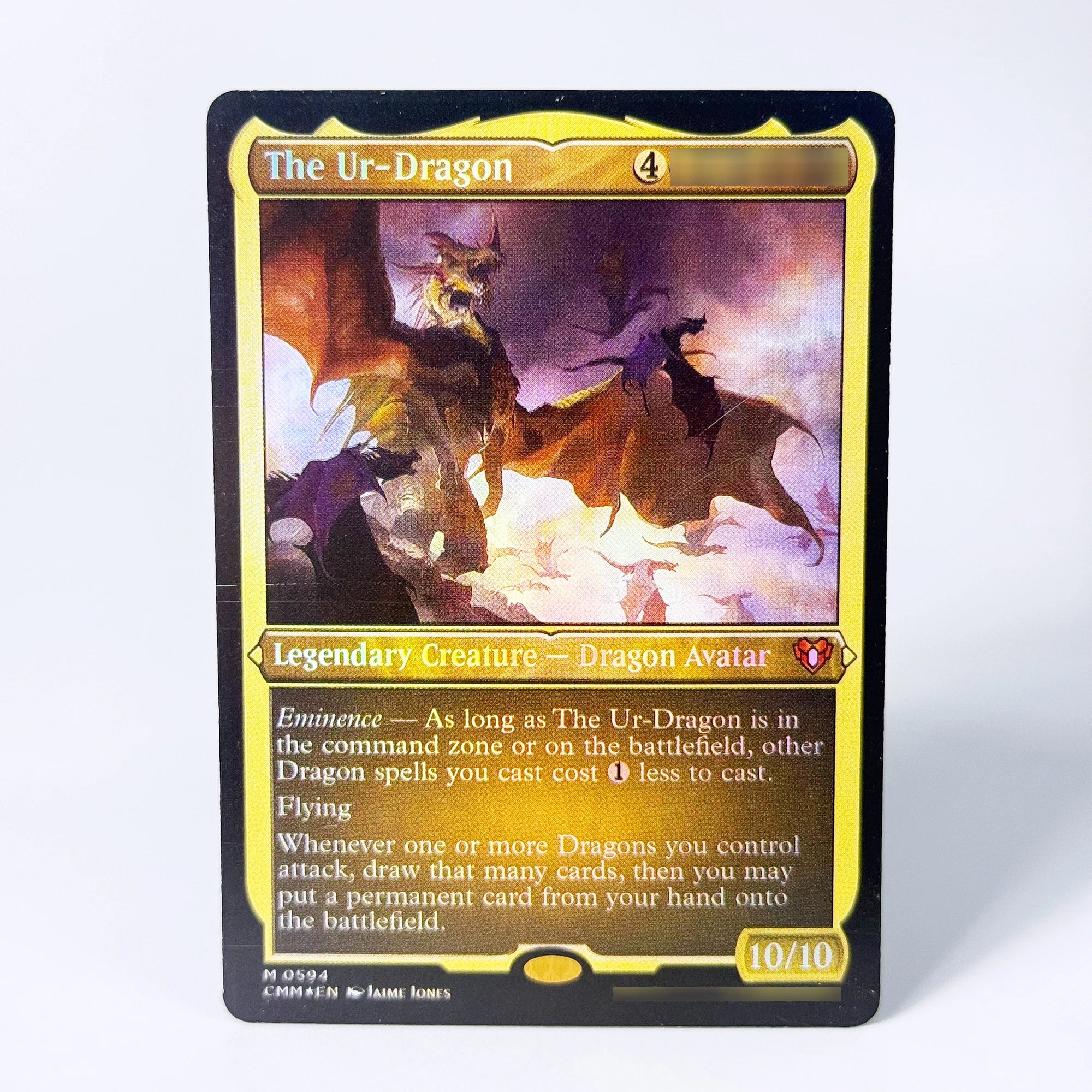 holoFoil The Soul Stone Jeweled Lotus The Ur Dragon Legendary Creature SPM CMM High Quality Proxy Cards Game Deck Trading Cards
