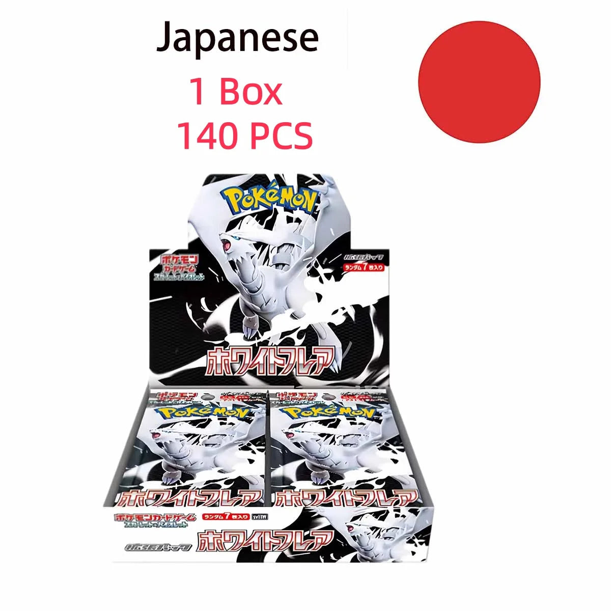 Pokemon Cards TCG 140/Box Scarlet Violet 151 Japan SV2a Sv11W Zekrom Version Classics Expansion Booster Box Trade Card Kid Gifts