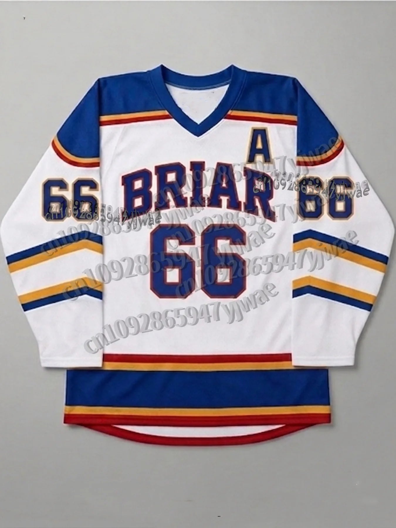 MEN Cosplay Off Campus Briar University Hockey Jersey Graham 44 22 DI LAURENTIS 66 Tucker46 T-shirt Design 3D men women t-shirt