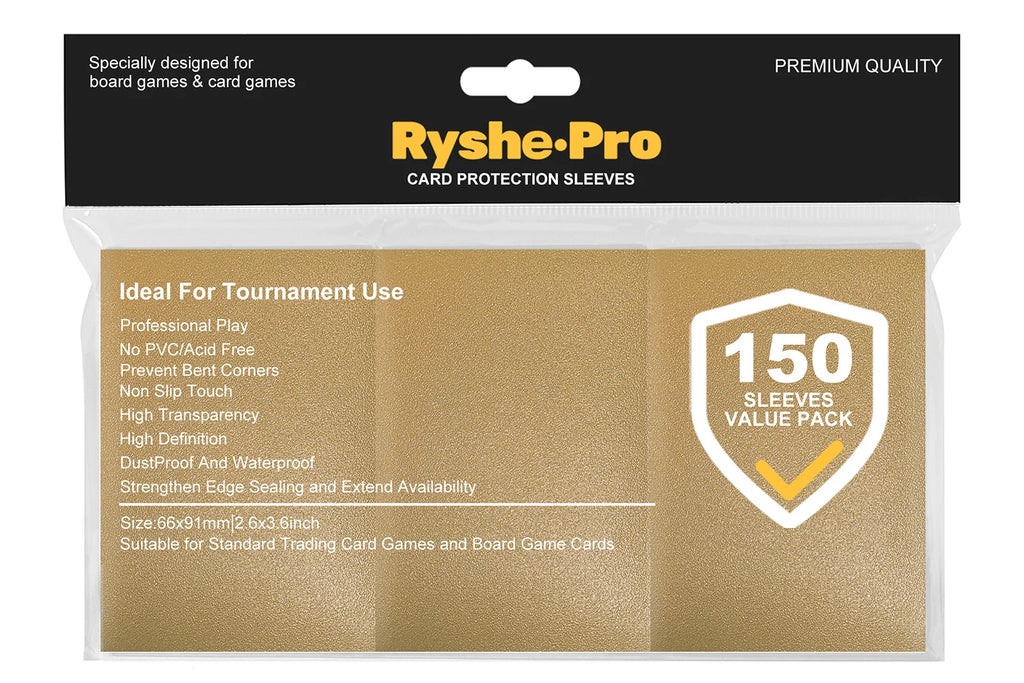 100PCS 66x91mm Matte Standard Size Card Sleeves TCG Trading Cards Protector For Tarot Shield Board Games Magical Cover PKM