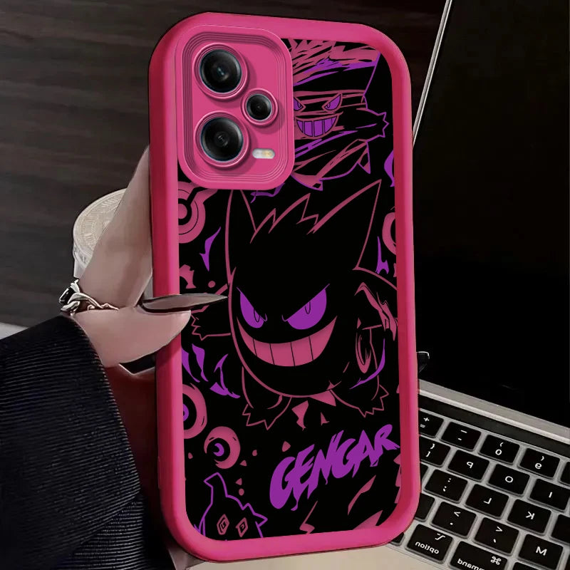 P-Pokemon Cool Gengar Phone Case for Xiaomi Redmi A5 A4 A3 A3X A2 A1 Plus 13X Redmi K80 Ultra K70 K70E K60 K60E K50 K40 K40S K30