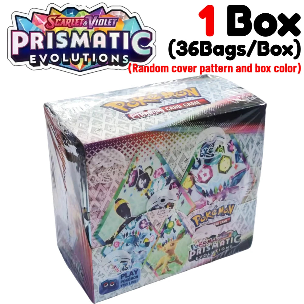 Pokémon  Cards 9+1 Per Pack TCG Mega Evolution Phantasmal Flames Booster Box Trading Card Game Collection Set English Pokemon