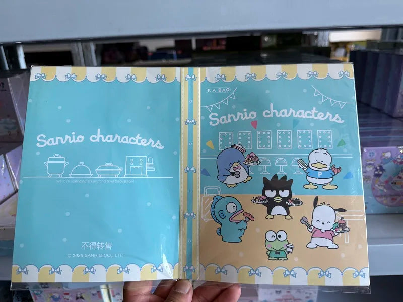 KABAO Original Anime Sanrio Family Kuromi Hello Kitty My Melody Shining Collectible Card Game Trading Card Toys