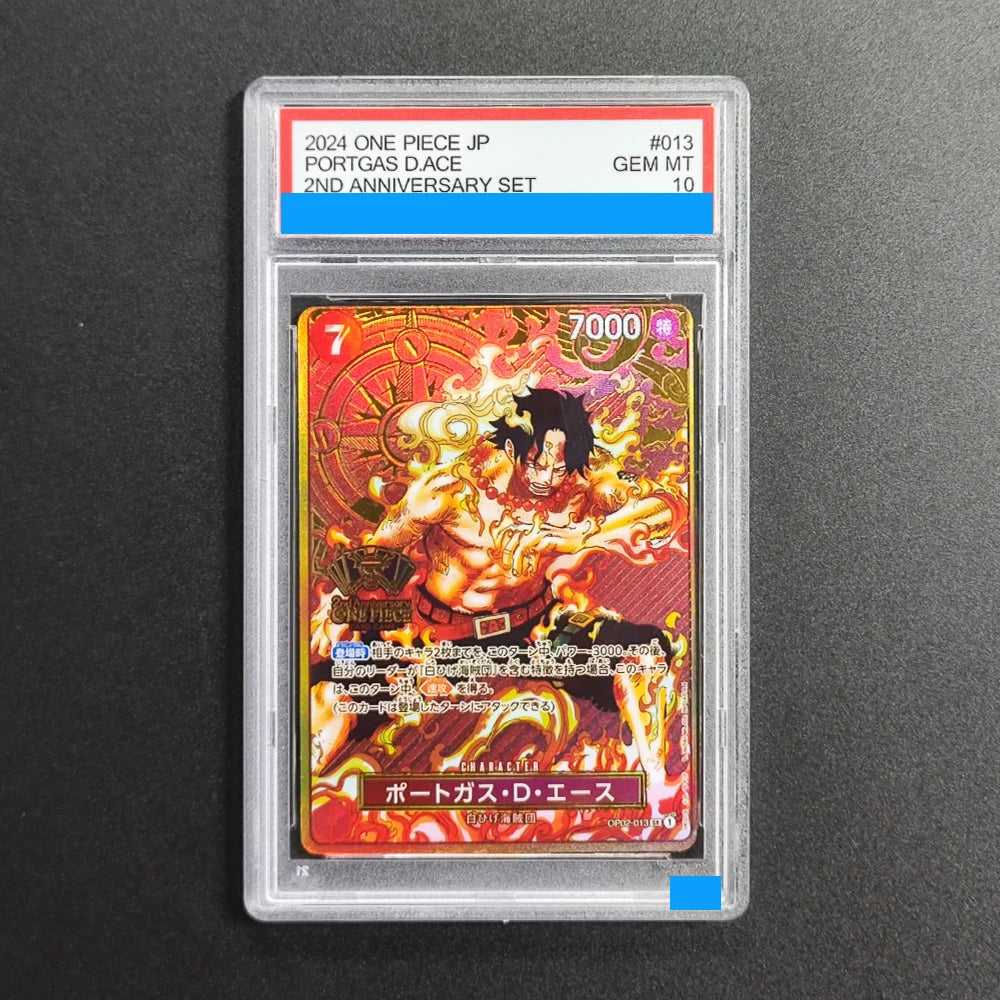 Proxy ONE PIECE JAPANESE 2ND ANNIVERSARY SET #015 MONKEY D. LUFFY ST13-015 Authentication Grading 10 Collection Game Card