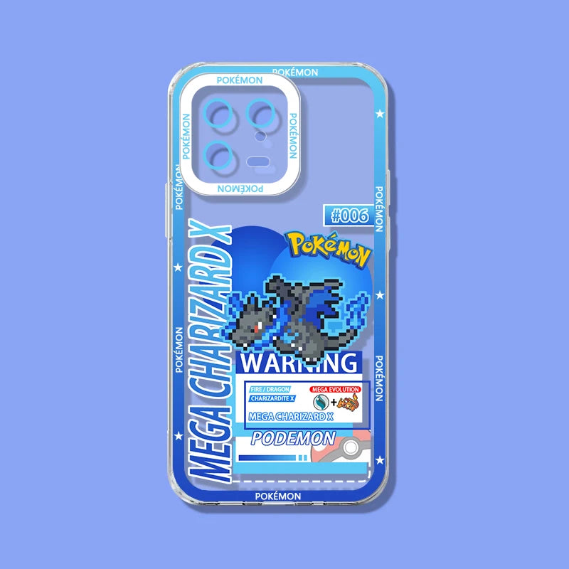 P-Pokemon Case for MOLTRES CHARIZARD Xiaomi Mi 15T 14T 13T 12T 11T Pro Max Xiaomi 17 Ultra 15 14 13 12 11 Lite 5G NE Phone Cover