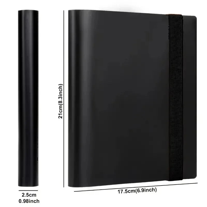 TCG Trading Card Binder with Loading Pockets - Album Display Holder for Yugioh MTG Game Cards Collection Storage Protector Book