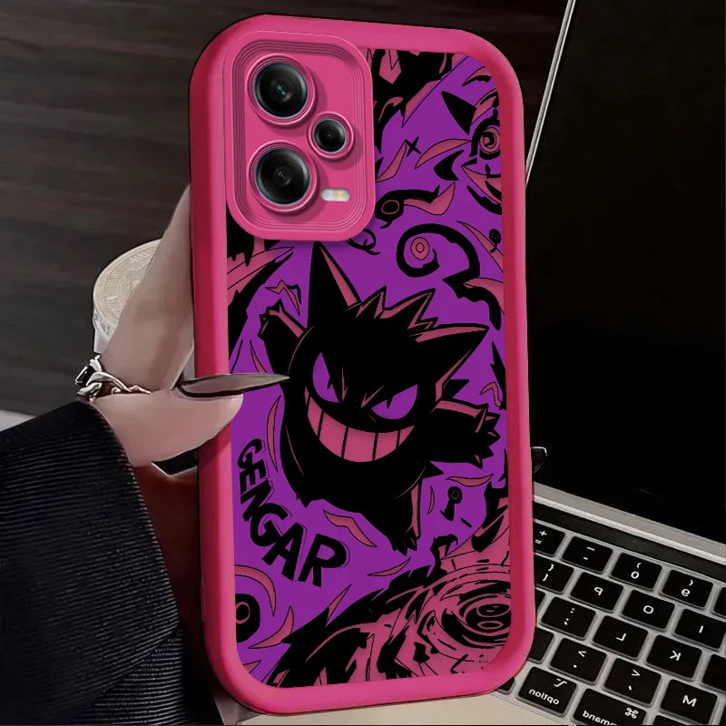P-Pokemon Cool Gengar Phone Case for Xiaomi Redmi A5 A4 A3 A3X A2 A1 Plus 13X Redmi K80 Ultra K70 K70E K60 K60E K50 K40 K40S K30