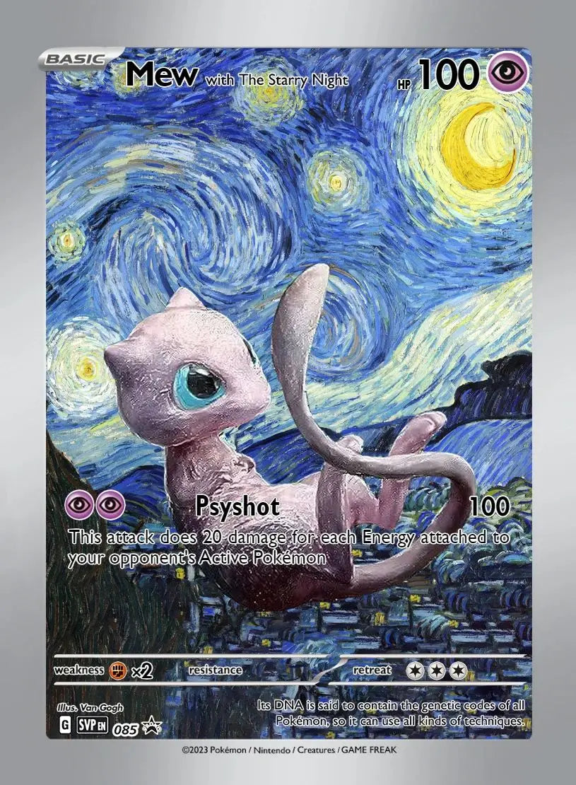Cartoon Anime Pokemon Ptcg Self-Control Mewtwo Pikachu Collect Trading Signature Flash Card Child Gift 18pcs/set Gift Card Box
