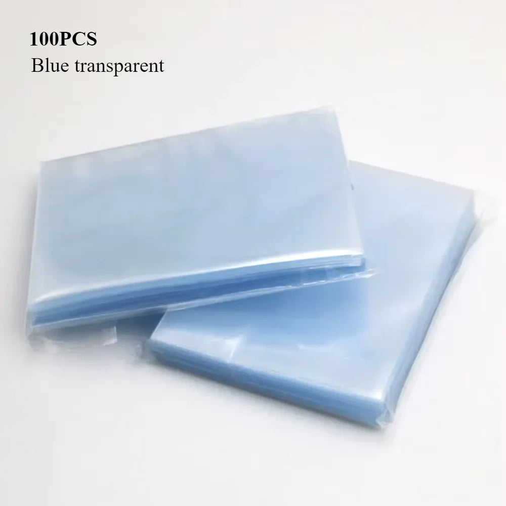 100pcs Clear Card Sleeves for Trading Card Perfect for Double-sleeving and Compatible with Pokemon Mtg Cards Sport Cards