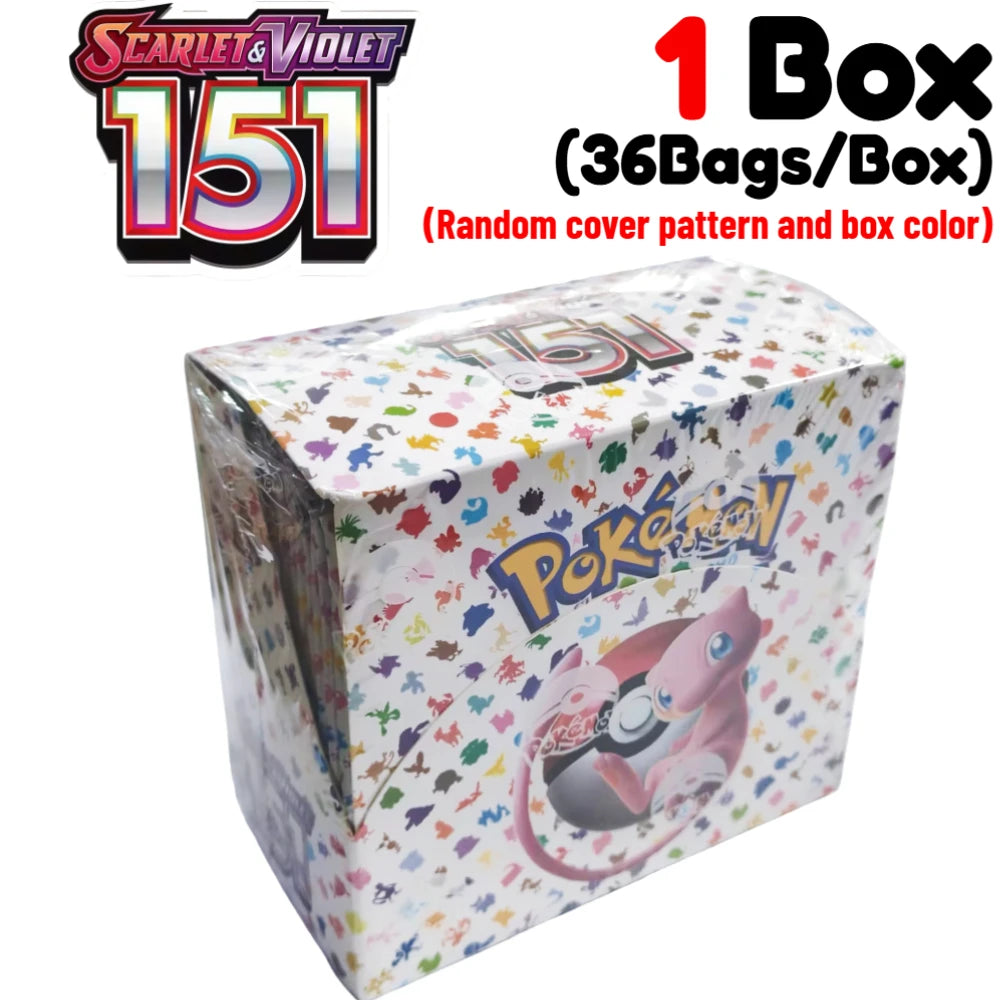 Pokémon  Cards 9+1 Per Pack TCG Mega Evolution Phantasmal Flames Booster Box Trading Card Game Collection Set English Pokemon