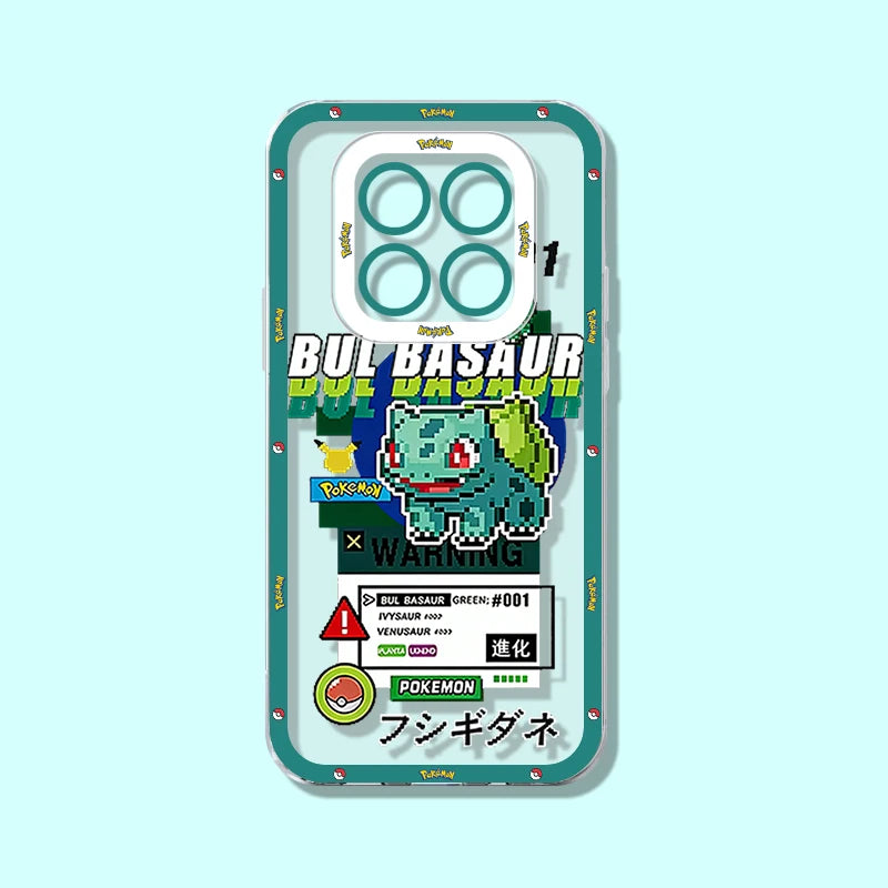 P-Pokemon Pokedex Gengar Case for Xiaomi Redmi 15 15C 14R 14C 13 13C 13X 12 12C 10 10A 10C A5 A4 A3 Pro Turbo 5 Max 4 3 4G 5G