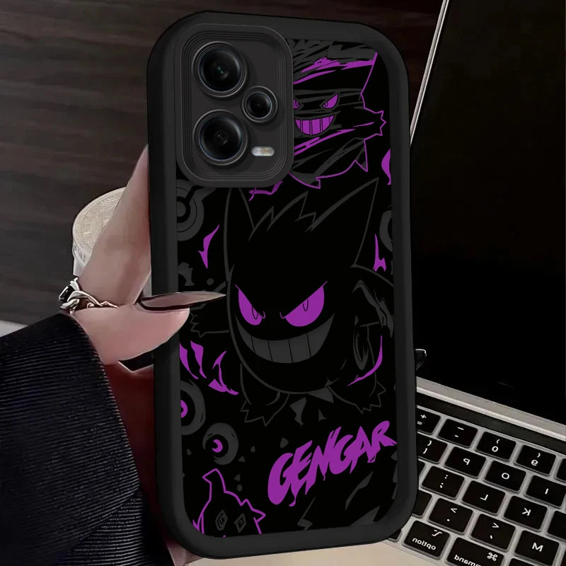 P-Pokemon Cool Gengar Phone Case for Xiaomi Redmi A5 A4 A3 A3X A2 A1 Plus 13X Redmi K80 Ultra K70 K70E K60 K60E K50 K40 K40S K30