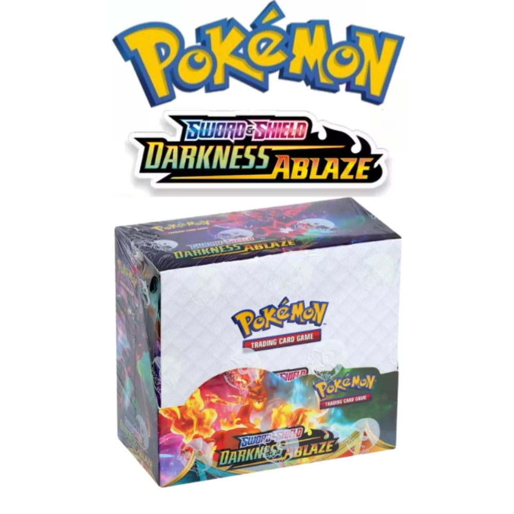 Pokémon  Cards 9+1 Per Pack TCG Mega Evolution Phantasmal Flames Booster Box Trading Card Game Collection Set English Pokemon