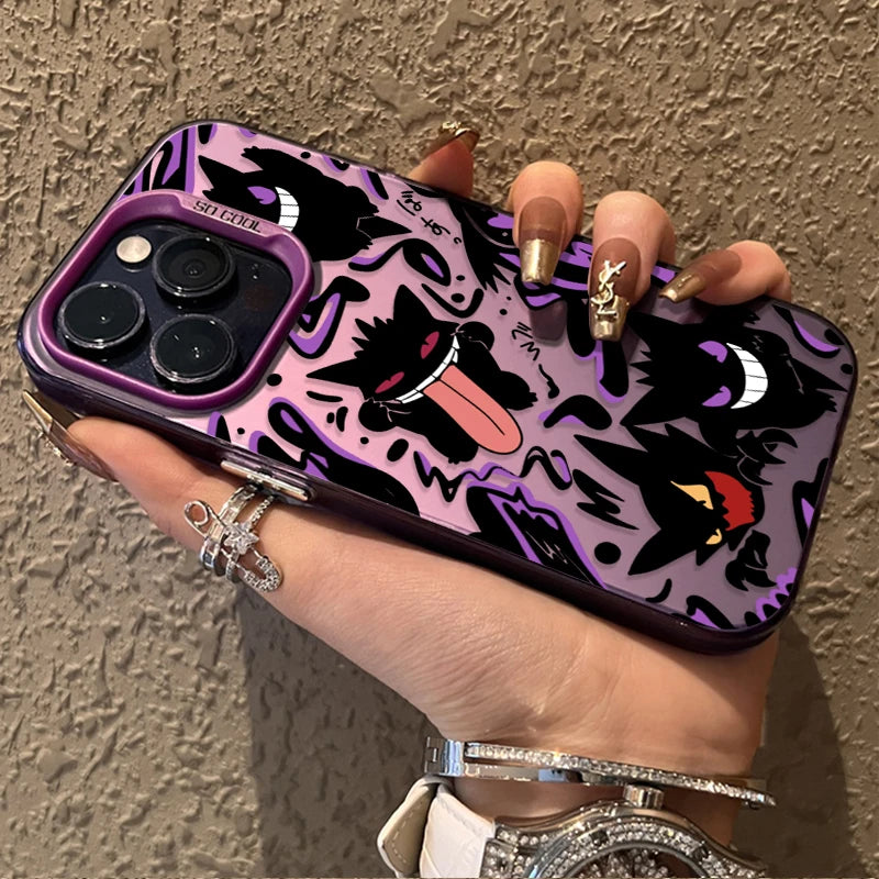 Pokemon Gengar Hard Case for Samsung Galaxy A17 A16 A06 A07 A35 A25 A05 A05S A54 A55 A15 A34 A24 A14 A73 A53 A33 A13 A52 A32