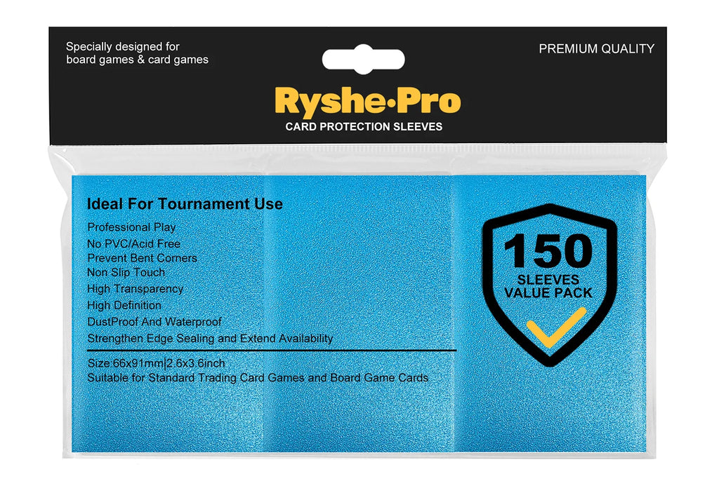 100PCS 66x91mm Matte Standard Size Card Sleeves TCG Trading Cards Protector For Tarot Shield Board Games Magical Cover PKM