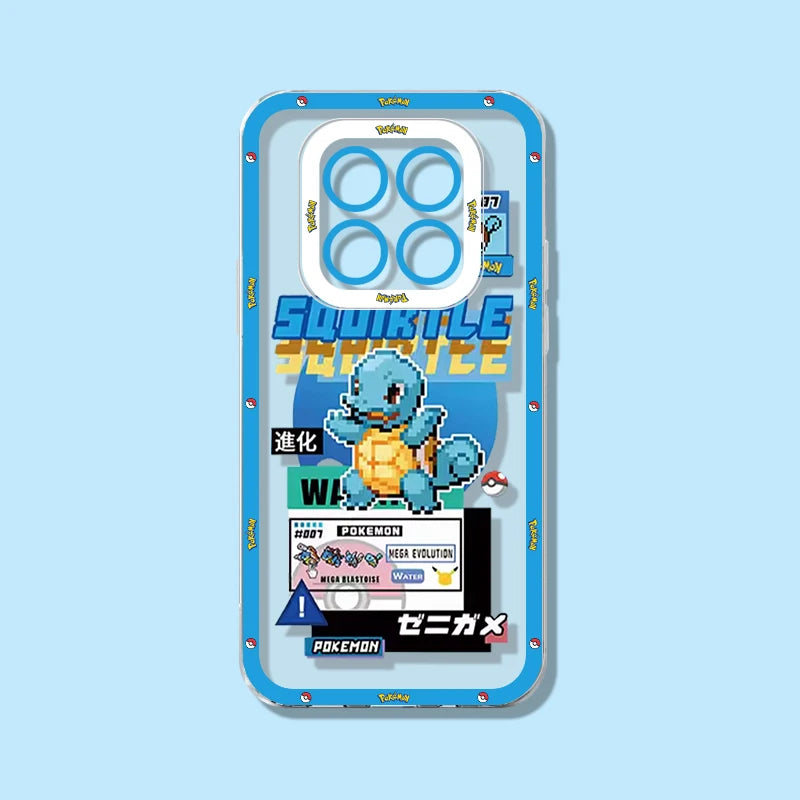 P-Pokemon Pokedex Gengar Case for Xiaomi Redmi 15 15C 14R 14C 13 13C 13X 12 12C 10 10A 10C A5 A4 A3 Pro Turbo 5 Max 4 3 4G 5G