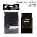 100PCS 66x91mm Matte Standard Size Card Sleeves TCG Trading Cards Protector For Tarot Shield Board Games Magical Cover PKM