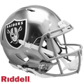 Las Vegas Raiders Helmet Riddell Authentic Full Size Speed Style FLASH Alternate
