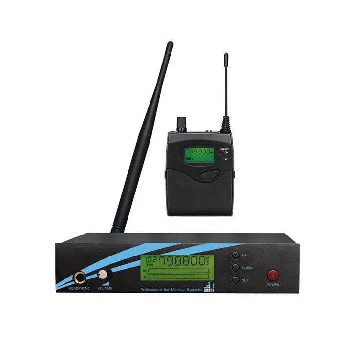 Mono Professional Stage Performance BK500 wireless IEM System earphone UHF In-ear in ear monitor system for singers Stage