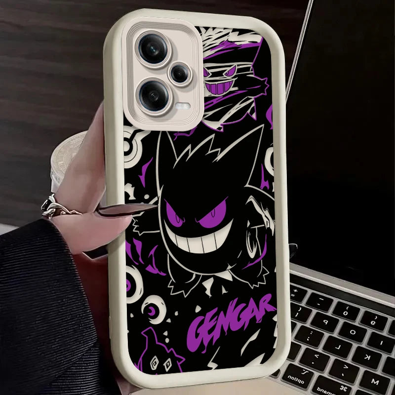 P-Pokemon Cool Gengar Phone Case for Xiaomi Redmi A5 A4 A3 A3X A2 A1 Plus 13X Redmi K80 Ultra K70 K70E K60 K60E K50 K40 K40S K30