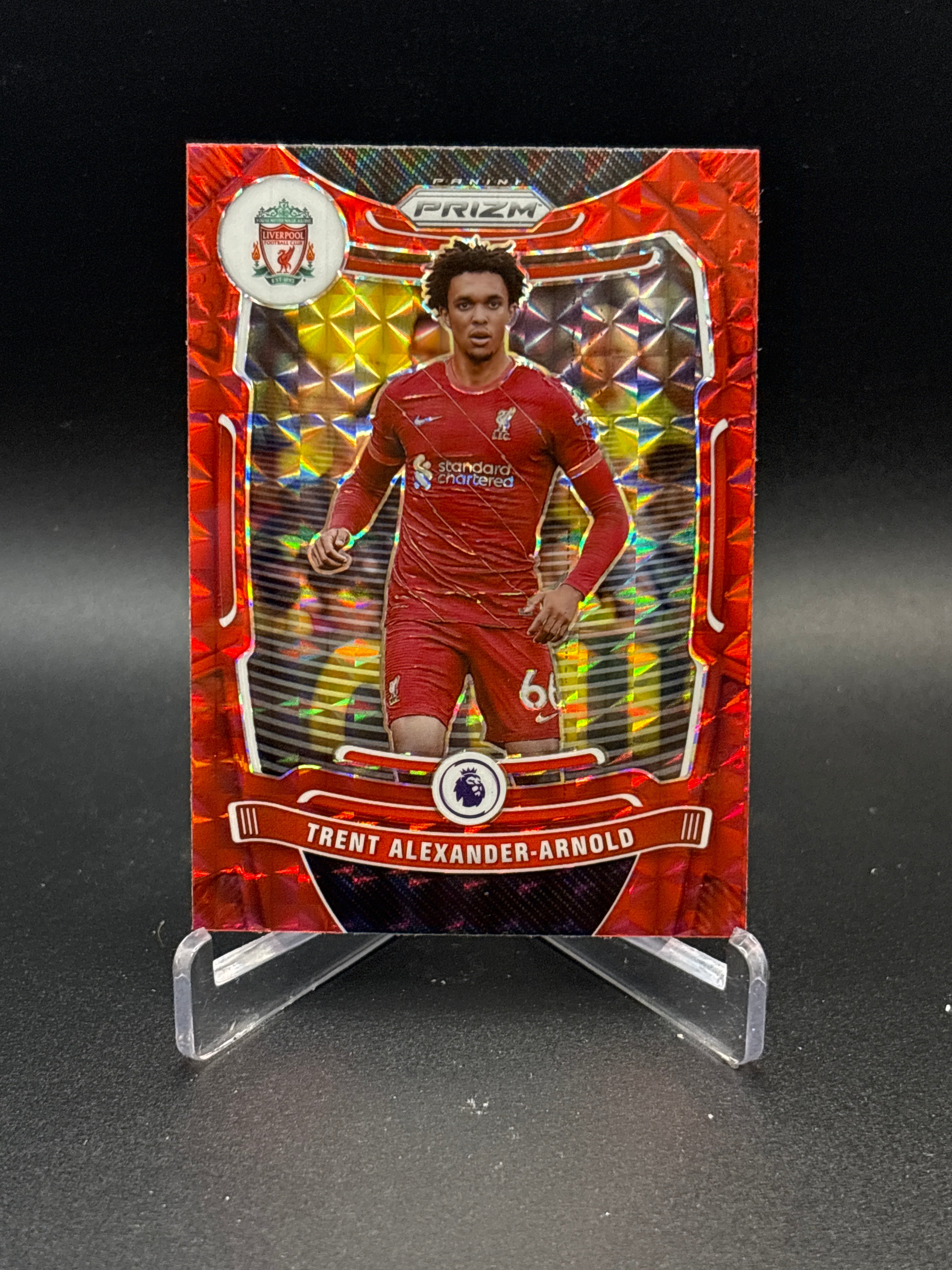 Panini 2021-22 Prizm Red Mosaic Trent Alexander-Arnold Liverpool