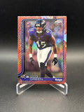 2025 Topps Chrome Mike Green Leather Refractor Rookie Card Ravens! SP!