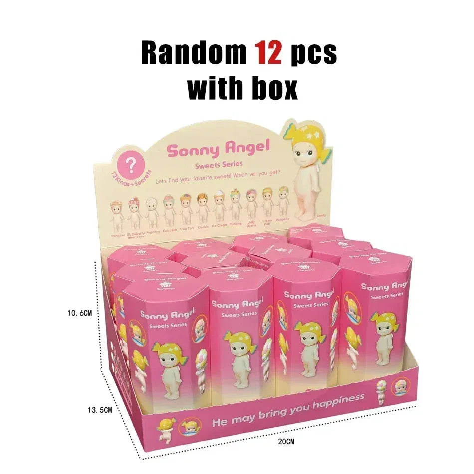 Color: Pink - Collection 57Style Sonny Angel Blind Box Dreaming Series Mini Anime Figure Ornaments Dolls Fans Children Christmas Birthday Gift
