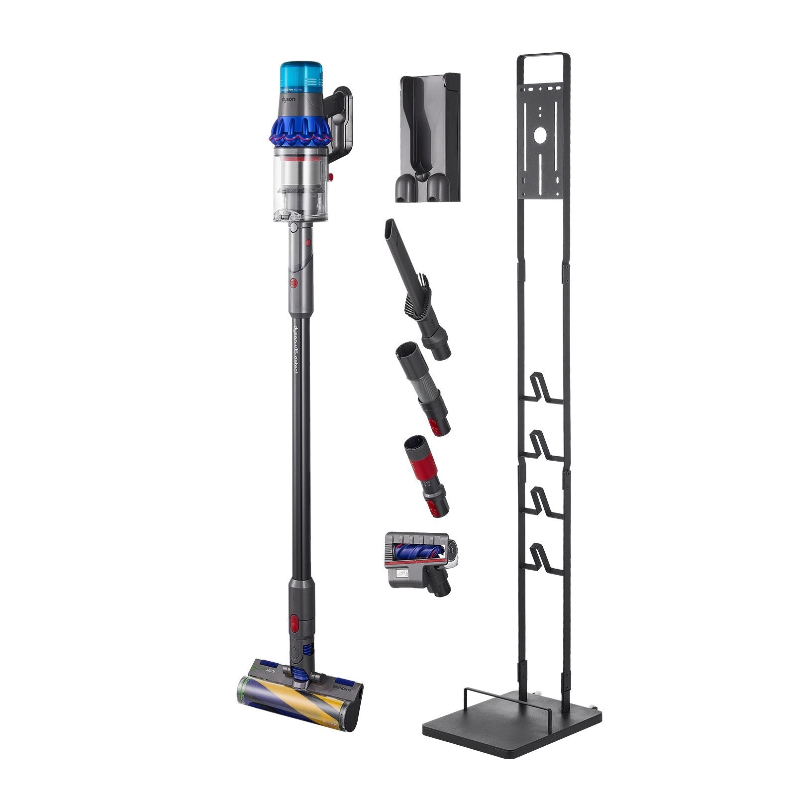 Vacuum Stand, Compatible With Dyson V6 V7 V8 V10 V11 V15, Stable Vacuum Stand Holder with Wheels for Dyson DC30 DC31 DC34 DC35 DC58 DC59 DC62 D74 Cordless Upright Vacuum Cleaners & Accessories
