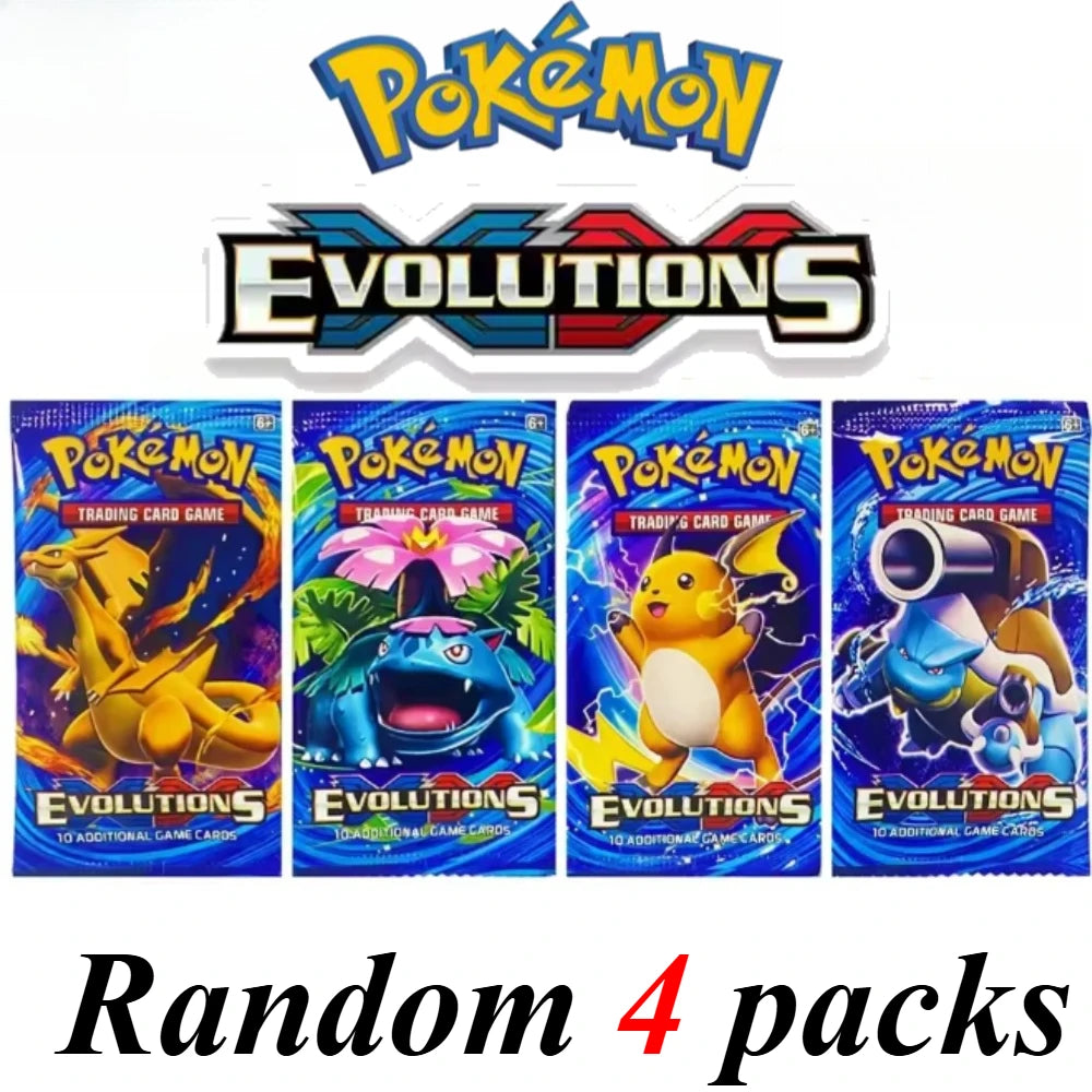 Pokémon  Cards 9+1 Per Pack TCG Mega Evolution Phantasmal Flames Booster Box Trading Card Game Collection Set English Pokemon