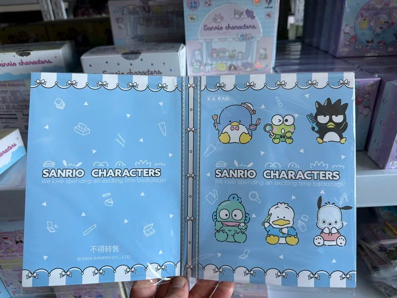 KABAO Original Anime Sanrio Family Kuromi Hello Kitty My Melody Shining Collectible Card Game Trading Card Toys
