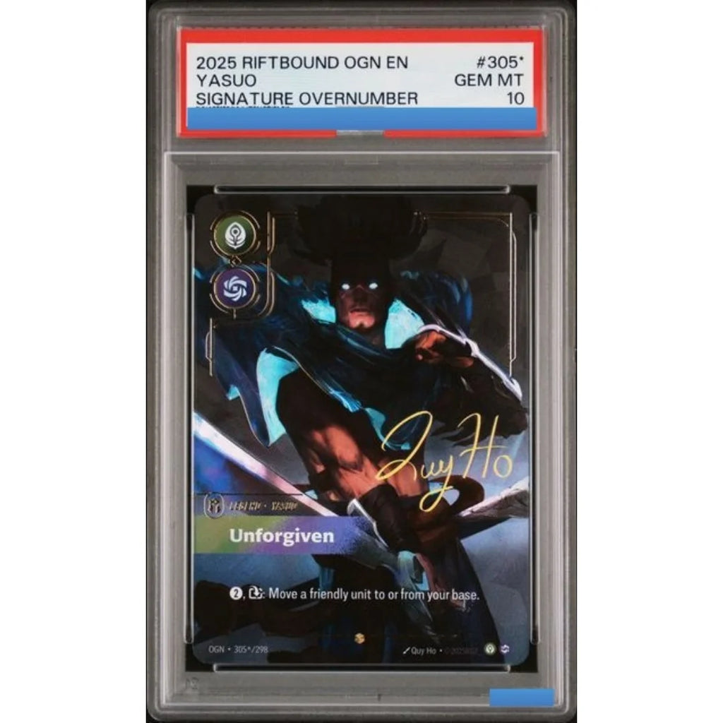 DIY RIFTBOUND LEAGUE OF LEGENDS OGN ORIGINS KAI'SA AHRI SETT SIGNATURE OVERNUMBER Authentication Grading 10 Collection Game Card