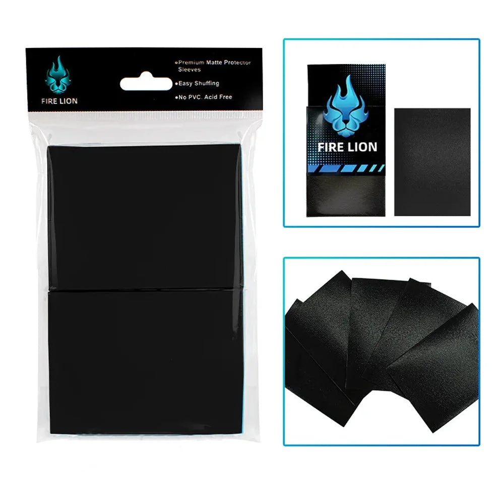 100PCS Premium Card Sleeves Matte Card Sleeves Compatible with MTG Pokemon Trading Cards and Sport Standard Sized Board Game
