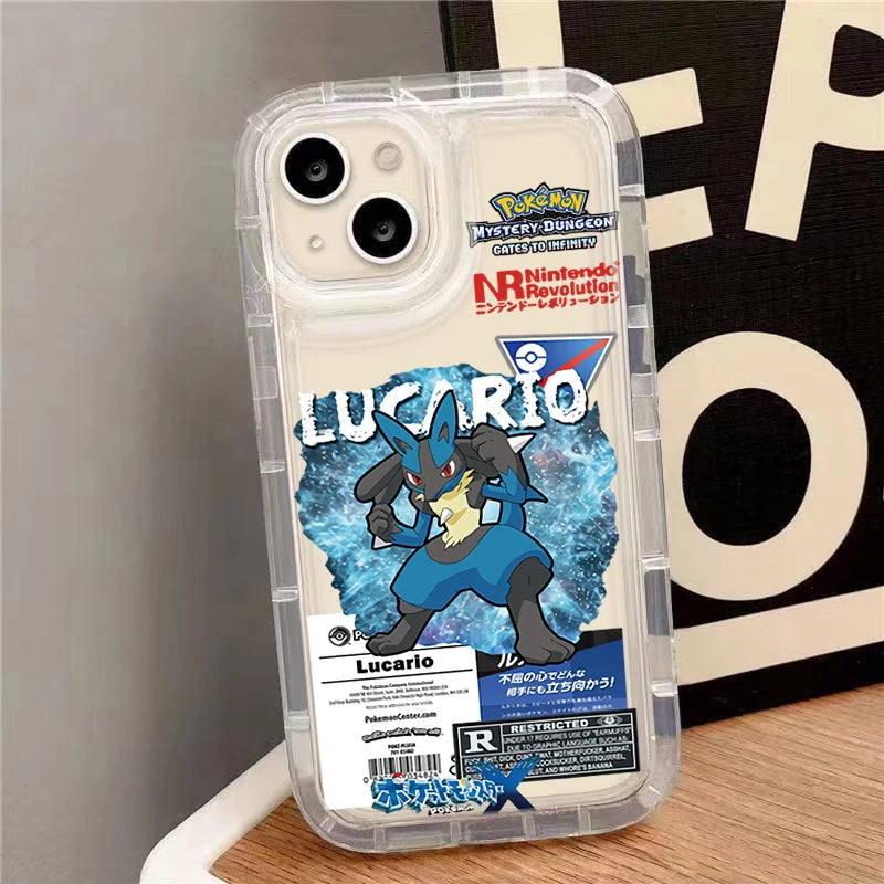 P-Pokemon Cool Pikachu Squirtle Case for Xiaomi Redmi Note 12 13 11 Pro Plus 4G 5G 11S 12S 10 9 8 10S 9S 13C 12C 10C Silicone